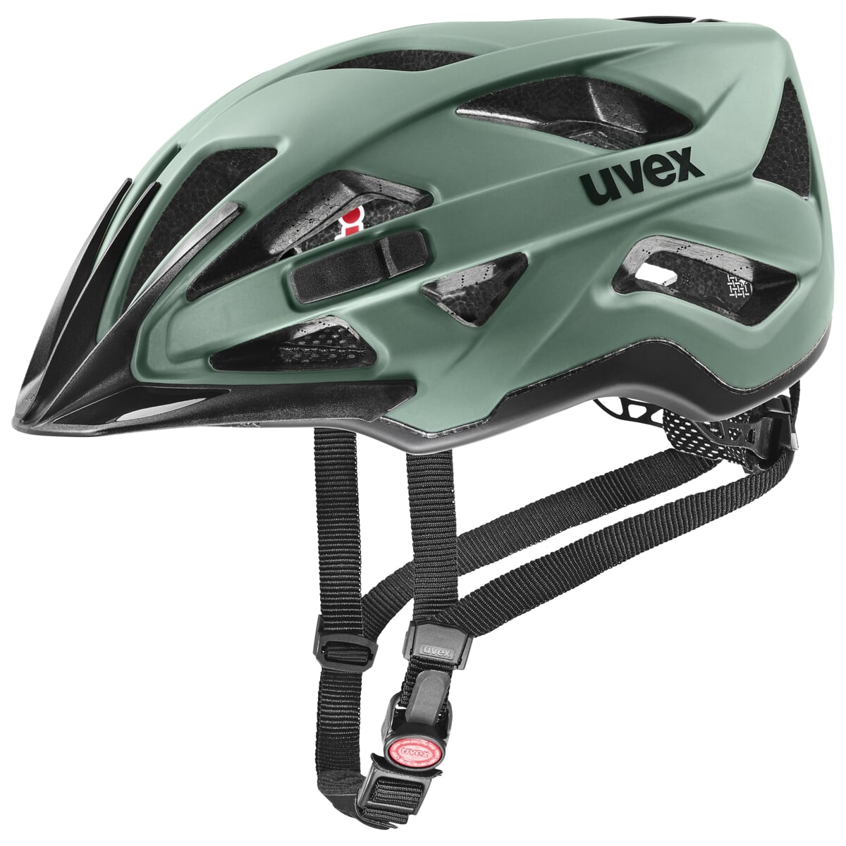 Cyklistická helma Uvex Active CC Moss green 52-57cm