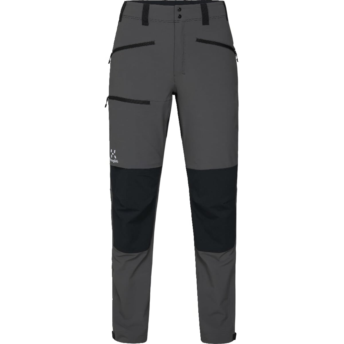 Dámské softshellové kalhoty Haglofs Mid Standard Šedá/černá L