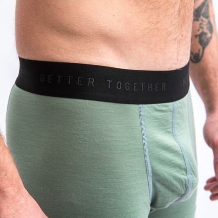 Pánské trenky Sensor MERINO CORDURAbasil green (2)