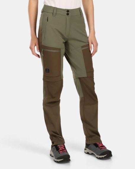 Dámské kalhoty Kilpi HOSIO-W khaki 40