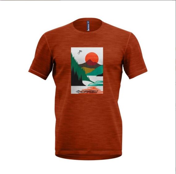 Pánské tričko Crazy Gulliver Man T-Shirt Brick
