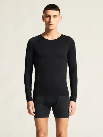 Pánské termotriko Craft Active Nanoweight LS black/black (5)