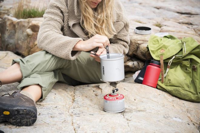 Plynový vařič PRIMUS Express Stove červená (5)