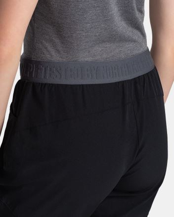 Dámské outdoorové 3/4 kalhoty Kilpi Meedin-W Black (2)