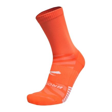 Ponožky Brooks Ghost Lite Crew oranžová (4)