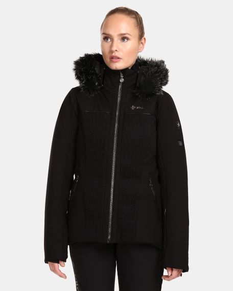 Dámská lyžařská bunda Kilpi Emilin-W BLK