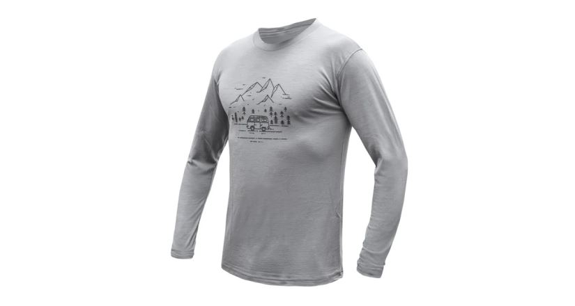 Funkční triko Sensor MERINO ACTIVE VAN LIFE šedá