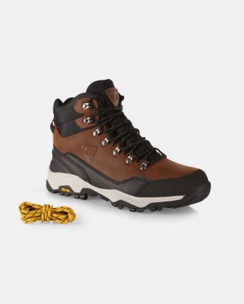 Outdoorová vysoká obuv Kilpi Trakcer High WP-U brown (1)