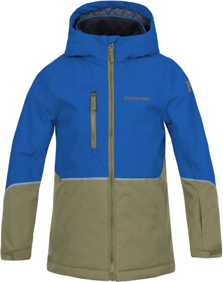 Dětská lyžařská bunda Hannah Anakin JR skydiver/burnt olive