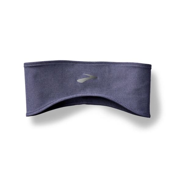 Čelenka Brooks Luxe Thermal Headband šedá