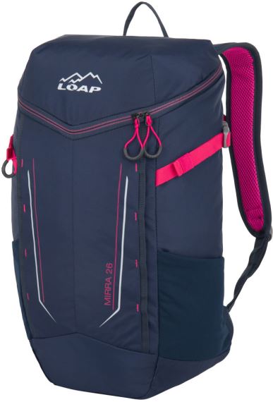 Turistický batoh Loap Mirra 26L dark blue/pink