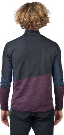 Pánská mikina Hannah Niro HZ anthracite/prune purple mel (3)