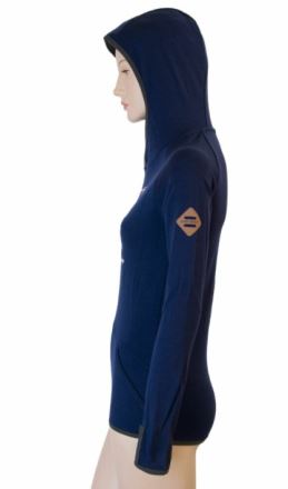 Dámská merino mikina Sensor Upper Arrows deep blue (4)