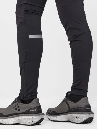 Detail spodní části Dámských zateplených kalhot Craft ADV SubZ Tights 3 černá. (3)