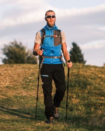 Pánská sportovní vesta Kilpi Lenia-W BLU (3)