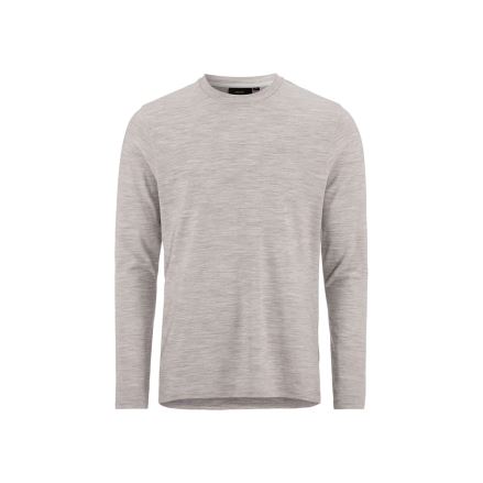 Pánské termotriko Craft Wool 95 LS grey melange