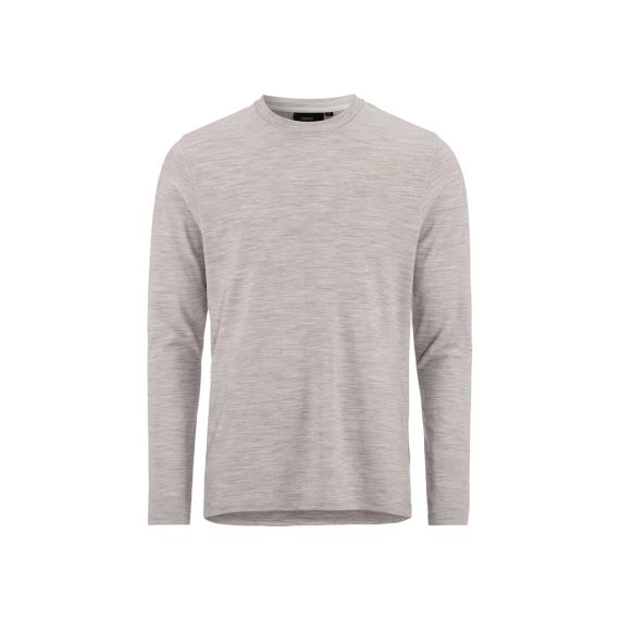 Pánské termotriko Craft Wool 95 LS grey melange