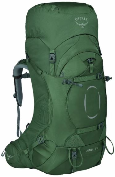 Dámský turistický batoh Osprey Ariel 65 koseret green
