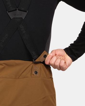 Detail nastavení odepínacích šlí Pánských lyžařských kalhot Kilpi METHONE-M černá 5XL. (7)