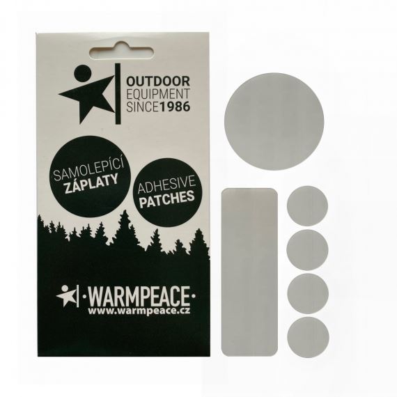 Samolepící záplaty Warmpeace mix 6 kusů