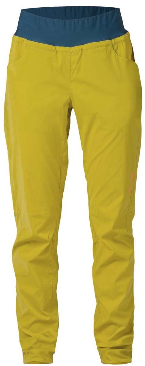 Dámské kalhoty Rafiki Femio žluté XL