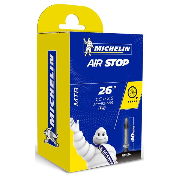 Duše Michelin AIR STOP 26x1,5/2,5 presta 40mm