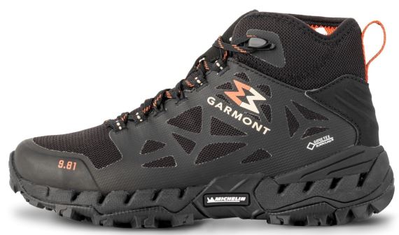 Dámská trekové boty Garmont 9.81 N AIR G 2.0 MID WMS GTX Black/red