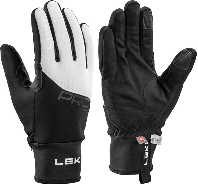 Dámské rukavice Leki PRC ThermoPlus Women black-white 7.0