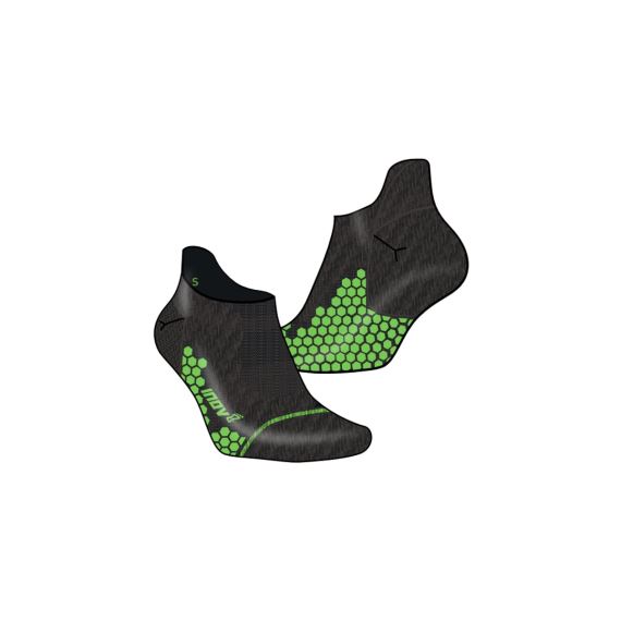 Ponožky Inov-8 Trailfly Ultra Sock Low black/green