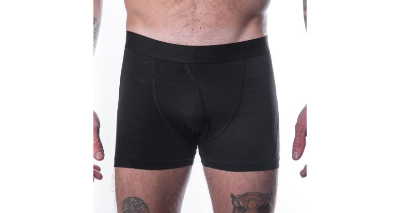 Pánské funkční trenky Sensor Merino Air Černá (1)