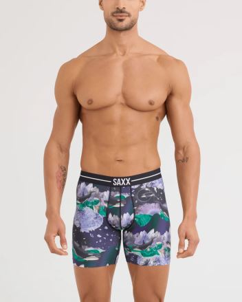 Pánské boxerky SAXX Volt Breathable Mesh midnight sun-black (1)