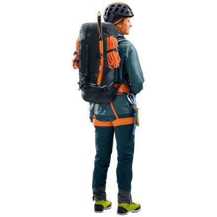 Dámský lezecký batoh Deuter Guide 32+6 SL poppy-crimson (12)