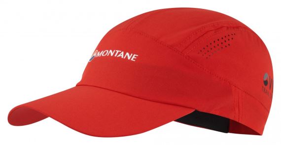 Kšiltovka Montane Coda Cap flag red