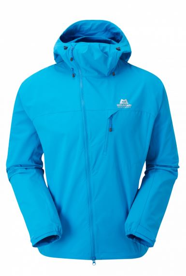 Pánská softshell bunda Mountain Equipment Squall Hooded Jacket finch blue