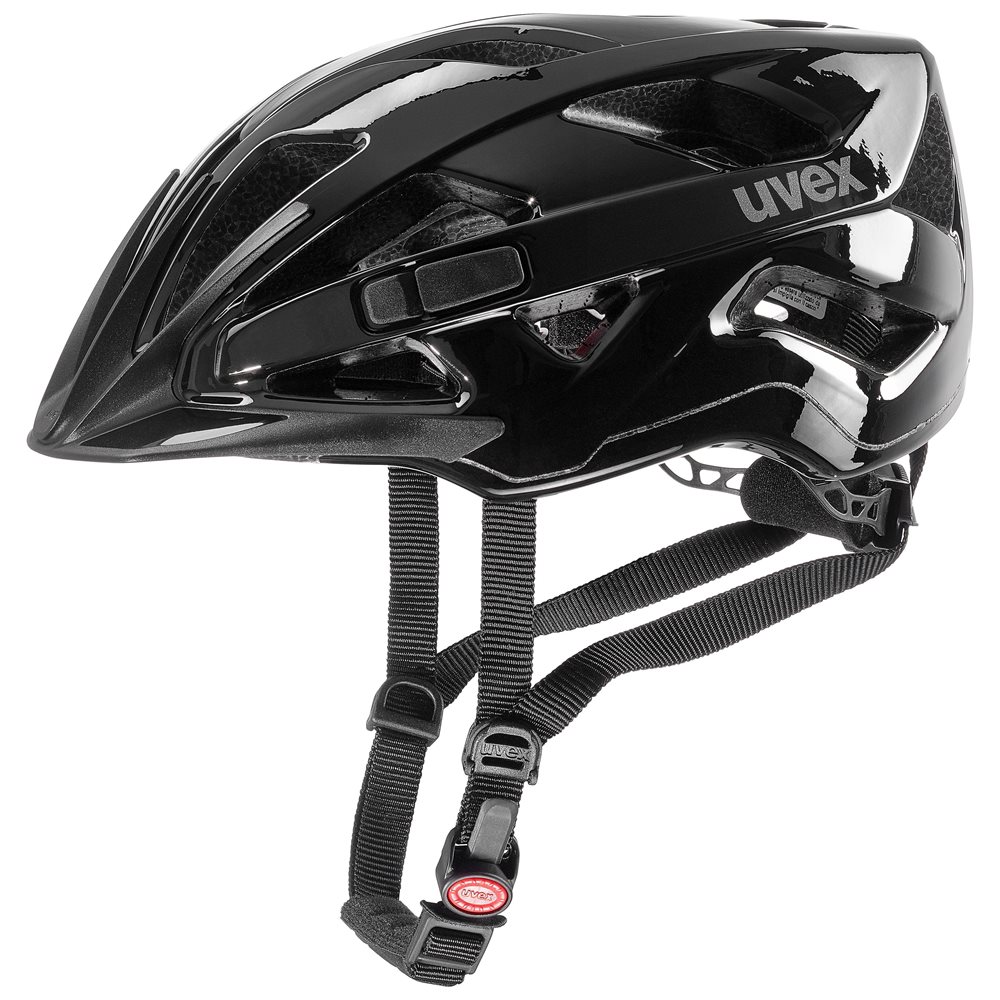 Cyklistická helma Uvex Active black shiny M (52-57cm)