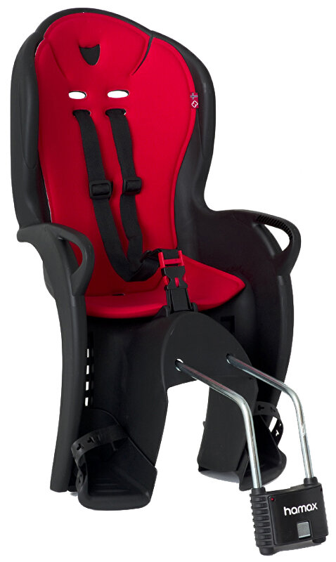 Zadní dětská sedačka Hamax černo/červená