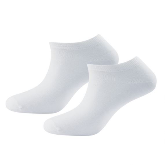 Unisex ponožky Devold Daily Shorty 2PK bílá