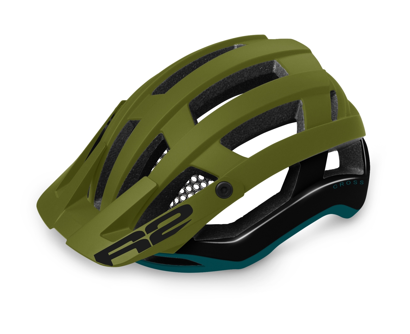 Cyklistická helma R2 Cross ATH32F matná, leská L(58-62)