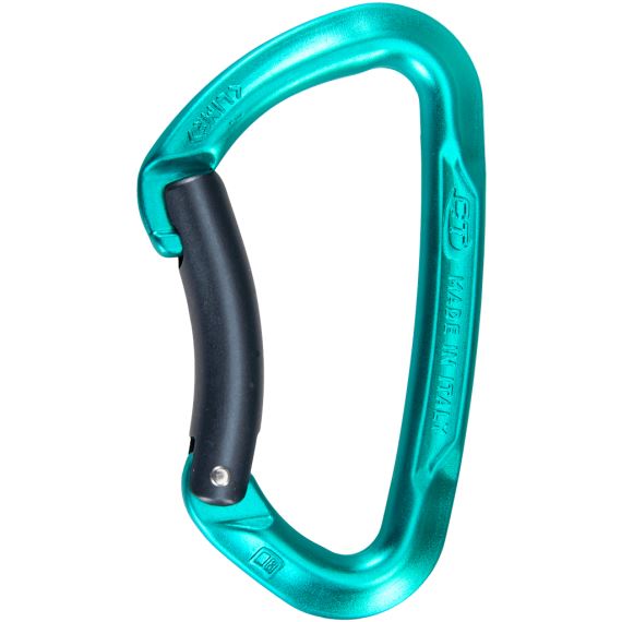 Karabina Climbing Technology Lime B (bent gate) grey/blue marine