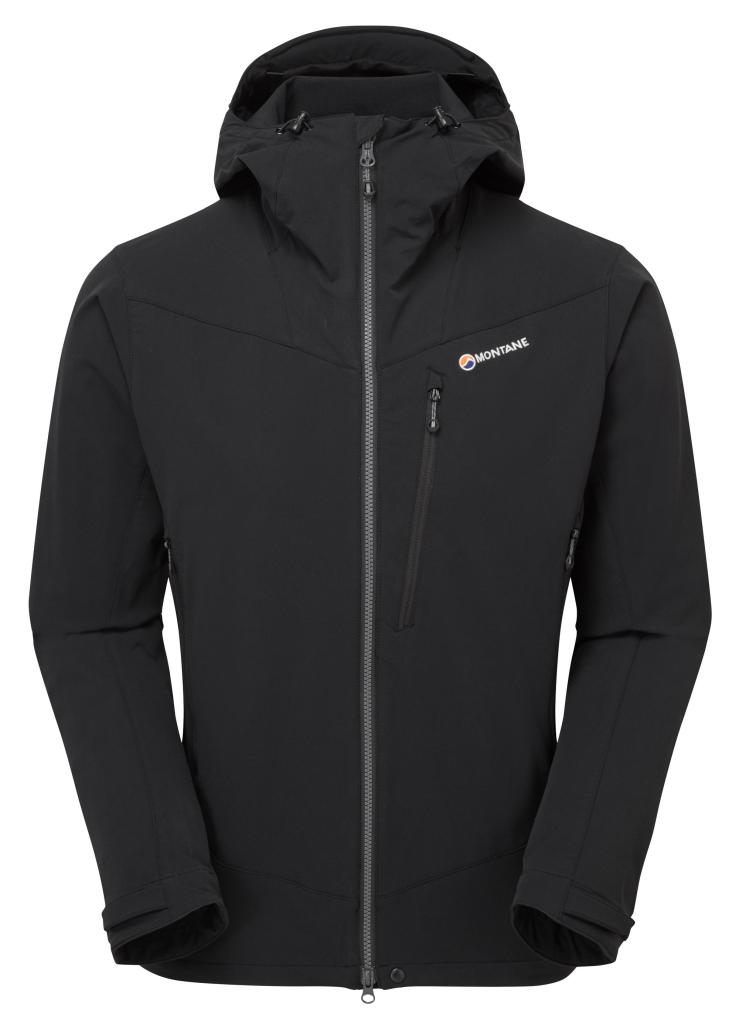 Pánská softshellová bunda Montane Dyno LT Jacket-Black-L