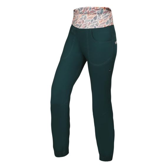 Dámské lezecké kalhoty Ocún Sansa Pants green deep teal