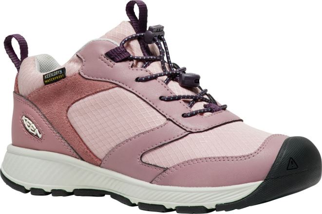 Dětská nepromokavá bota Keen Skua WP Youth zephyr/plum perfect