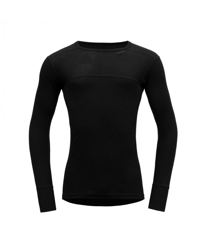 Pánské funkční triko Devold Lauparen merino 190 Man black S