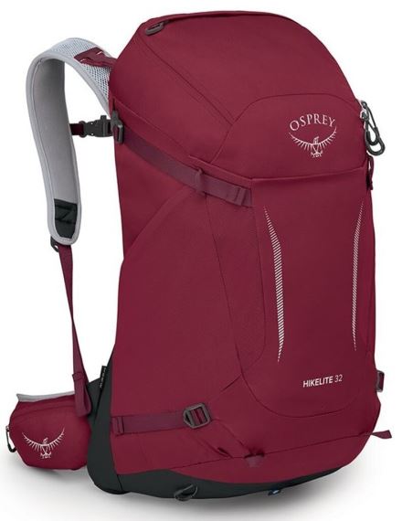 Turistický batoh Osprey Hikelite 32L II Sangria red