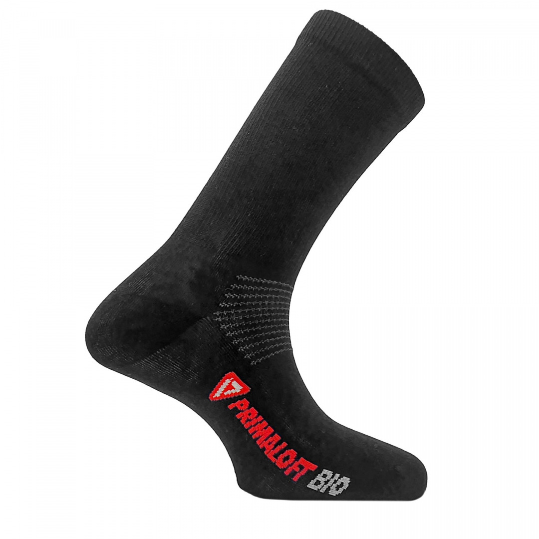 Unisex izolační ponožky Teko ecoBASELINER 1.0 Primaloft Bio Black 46-49