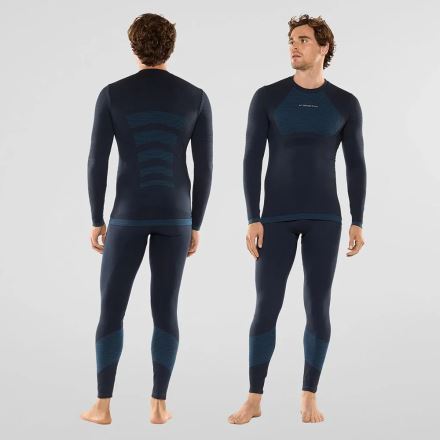 Pánské triko La Sportiva SYNTH LIGHT LONGSLEEVE storm blue/electric blue (2)