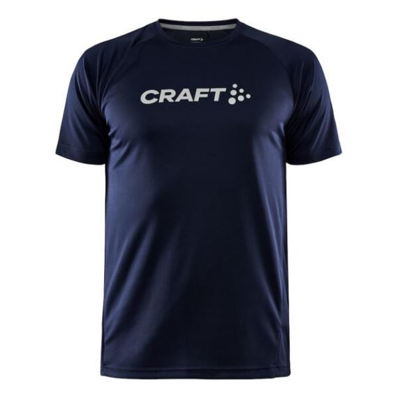Pánské funkční triko CRAFT CORE Unify Logo tmavě modrá