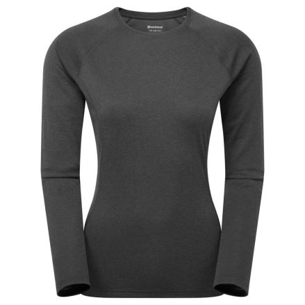 Dámské prodyšné triko Montane Womens's Dart Long Sleeve T-Shirt Black