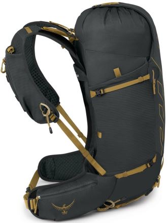 Batoh Osprey Talon Velocity 30 dark charcoal/tumbleweed yellw (2)