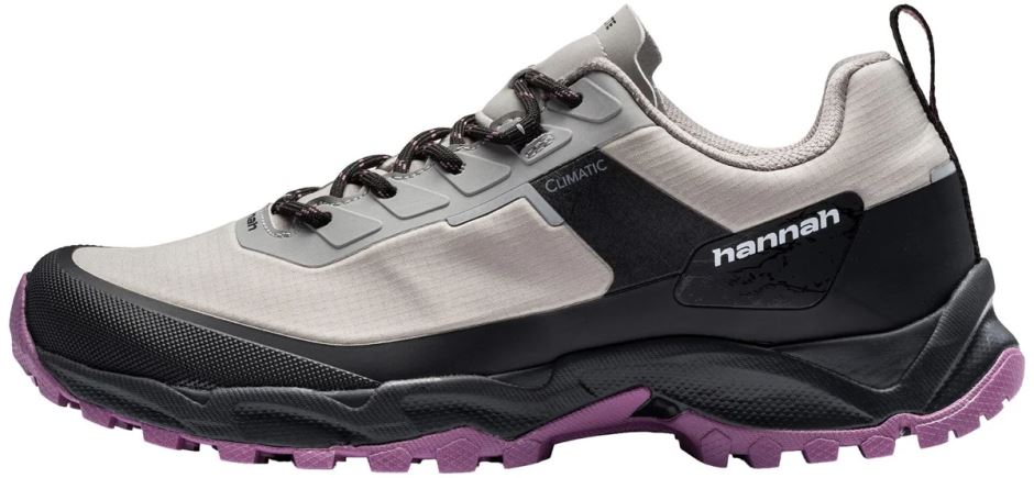 Dámská turistická bota Hannah GRANITE W WP limestone/bordeaux (2)